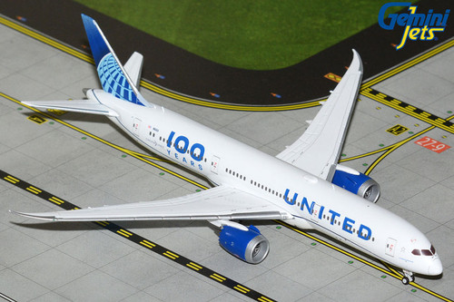 GeminiJets 1:400 United Airlines Boeing 787-9 Dreamliner N61101