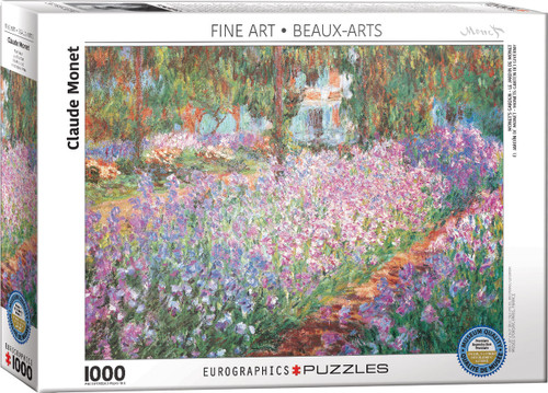 Eurographics Claude Monet "Monet's Garden" 1000pc Puzzle