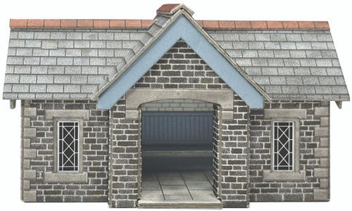 Metcalfe N Scale Little Cardleywick Station Shelter Kit