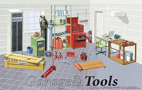 Fujimi  1:24 Tool (Accessory) (GT-2) Plastic Model Kit