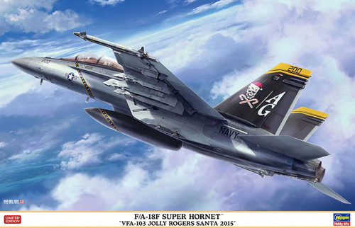 Hasegawa 1:48 F/A-18F Super Hornet 'VFA-103 Jolly Rogers Santa 2015' Plastic Model Kit