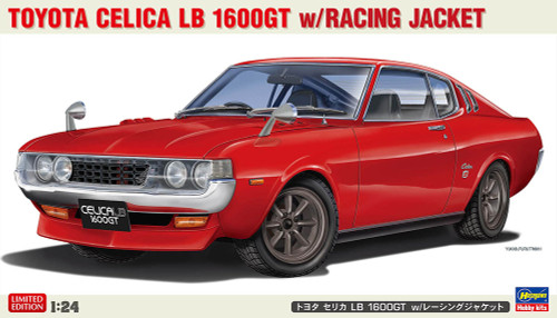 Hasegawa 1:24 Toyota Celica LB 1600GT with Racing Jacket Plastic Model Kit