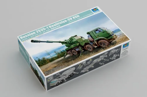 Trumpeter 1:35 Russian 2S35-1 Koalitsiya-SV KSh Plastic Model Kit