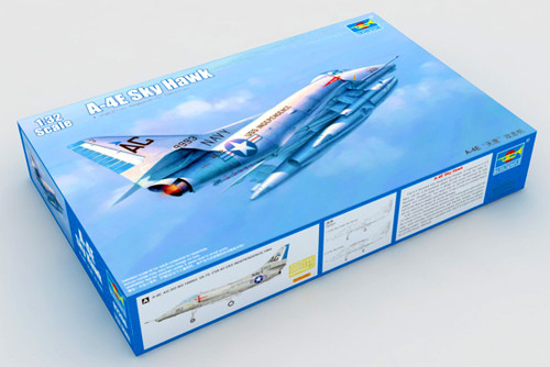 Trumpeter 1:32 U.S. Navy A-4E Sky Hawk Attack Aircraft Plastic Model Kit