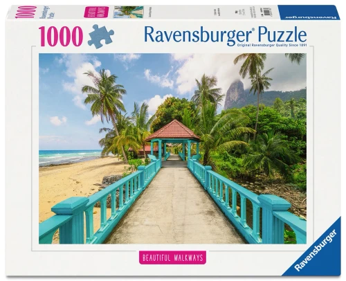 Ravensburger - Colorful Bridge In Malaysia 1000pc Puzzle