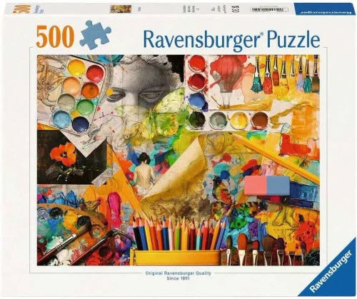 Ravensburger - Art Studio by Jena Dellagrottaglia 500pc Puzzle
