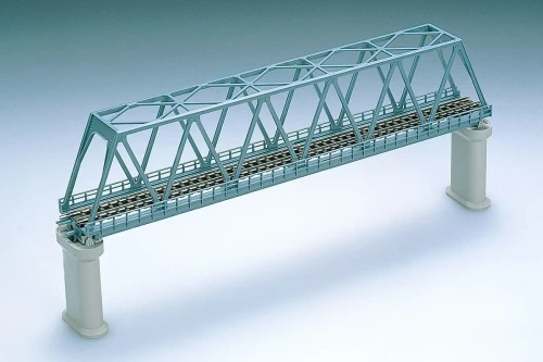 Tomix N Scale Truss Bridge Set for Single Track (Blue)