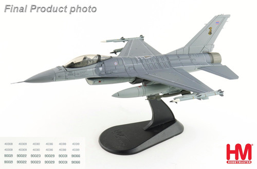 Hobby Master 1:72 Lockheed F16A Fighting Falcon "Royal Thai Air Force" 20th Anniversary Scheme Diecast Model