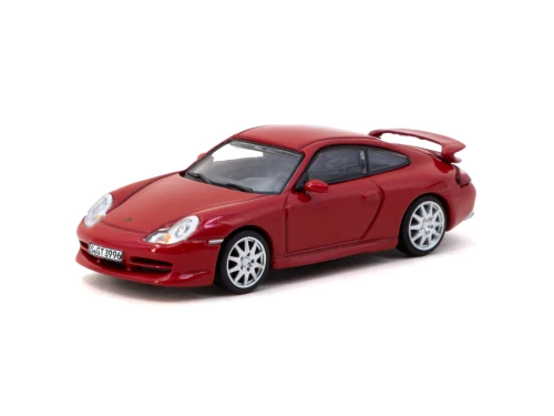 Tarmac Works 1:64 Porsche 911 GT3 (Type 996) Red SuperCon Special Edition Diecast Model Car