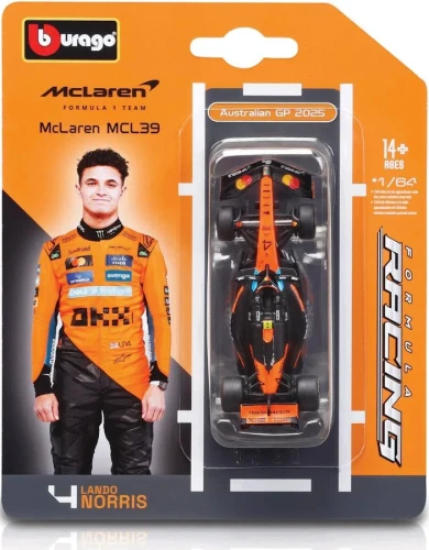 Bburago 1:64 McLaren F1 Team Diecast Model