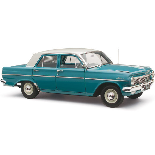Classic Carlectables 1:18 1963 Holden EH Sedan in Aqua Turquoise Diecast Model