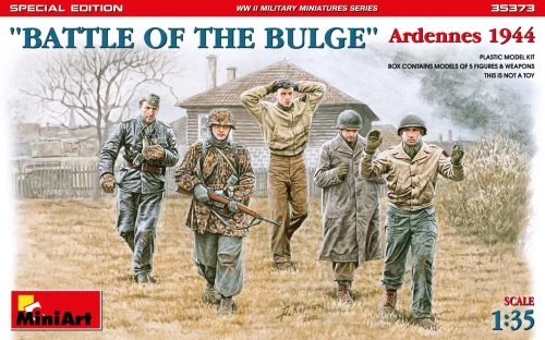 Mini Art 1:35 WWII ''Battle of the Bulge'' the Ardennes  Offensive1944 Plastic Model Kit