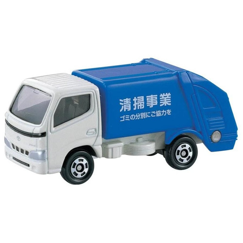 Tomica 1:63 #45 Toyota Dyna Refuse Truck Diecast Model
