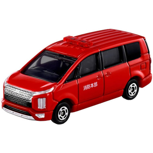 Tomica 1:65 #50 Mitsubishi Delica D:5 Fire Command Vehicle Diecast Model