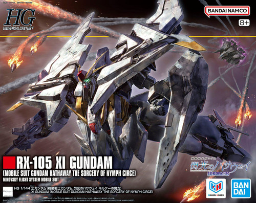 Bandai Gundam 1:144 RX-105 Xi (Sorcery of Nymph Circe) Plastic Model Kit