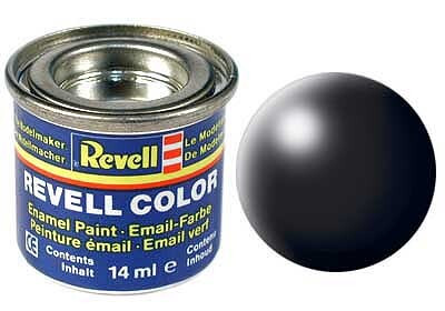 Revell Enamel 302 Black Silk