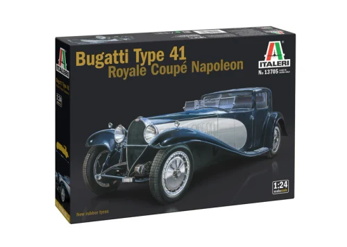 Italeri 1:24 Bugatti Type 41 Royale Coupé Napoleon Plastic Model Kit