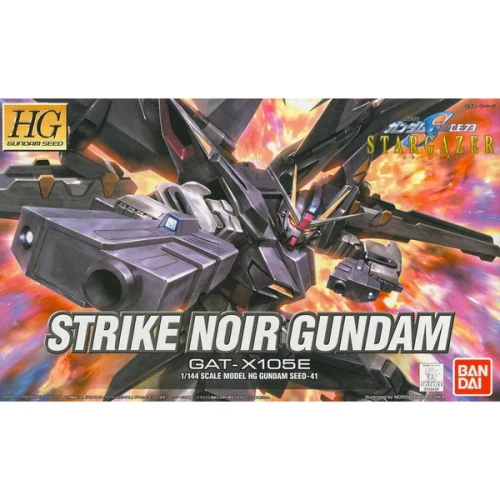 Bandai 1:144 HG Strike Noir Gundam Plastic Model Kit