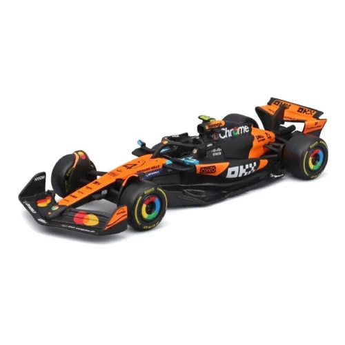 Bburago 1:43 2025 F1 McLaren MCL39 #4 Norris Diecast Model (without helmet)