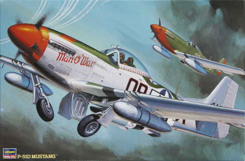 Hasegawa 1:32 P-51D Mustang Fighter with RAAF Decals Plastic Model Kit