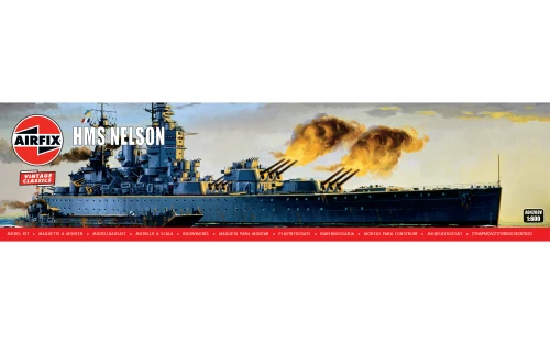 Airfix 1:600 HMS Nelson Plastic Model Kit
