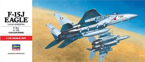 Hasegawa 1:72 F15J Eagle Plastic Model Kit