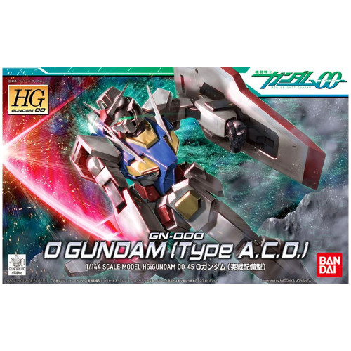 Bandai HG 0 Gundam (Type A.C.D.) Plastic Kit