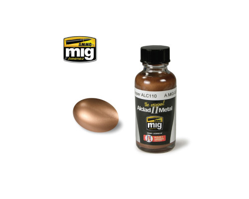 AMiG 30ml Copper ALC110 Alclad Lacquer Paint