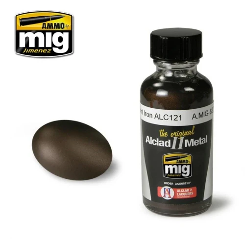 AMiG 30ml Burnt Iron ALC121 Alclad Metal Lacquer Paint