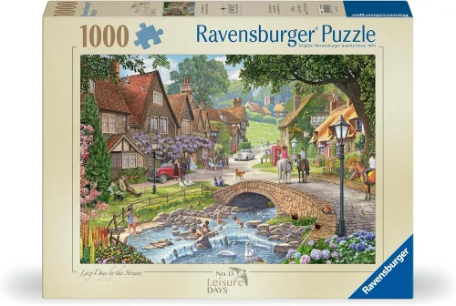 Ravensburger - Leisue Days 13: Lazy Days by the Stream 1000pc Puzzle