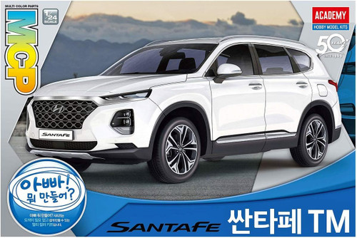 Academy  MCP 1:24 2018 Sante Fe TM Car Plastic model Kit