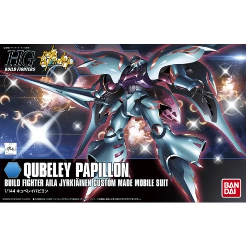 Bandai 1:144 HGBF Qubeley Papillon Plastic Model Kit