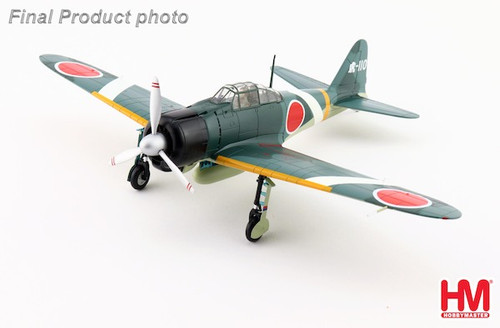 Hobby Master 1:48 Mitsubishi A6M2 Zero-Sen/Zeke  Fighter, Kagoshima Base, Japan, Diecast Model