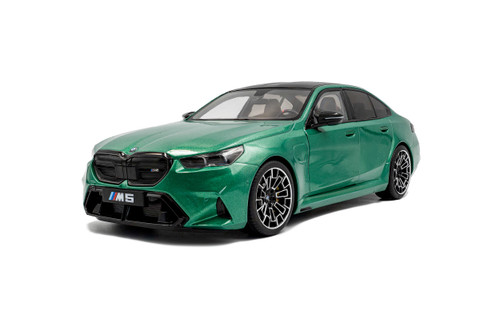 Solido 1:18 2025 BMW M5 - Isle of Man Green Metallic - Diecast Model
