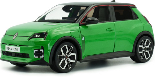 Solido 1:18 2024 Renault 5 E-Tech Vert Pop Diecast Model