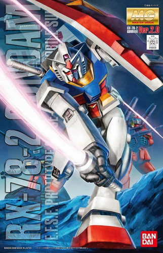 Bandai 1:100 MG RX-78-2 Ver.2.0 Plastic Kit