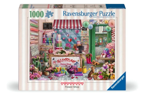 Ravensburger Blossoms Flower Shop 1000pc Puzzle