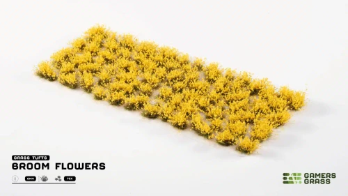 Gamers Grass Broom Flowers 6mm Grass Tufts