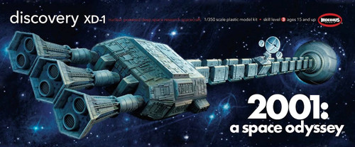 Moebius 1:350 Discovery XD-1 Plastic Model Kit