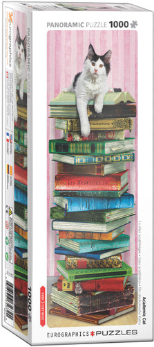 Eurographics Academic Cat Panoramic 1000pc Puzzle