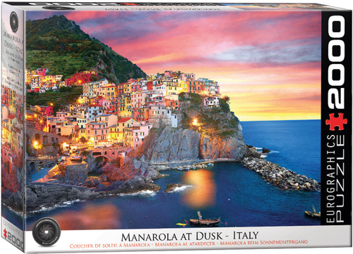 Eurographics Manarola At Dusk Italy 2000pc Puzzle