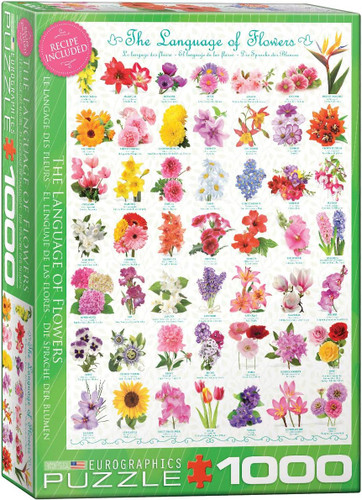 Eurographics Language Of Flowers 1000pc