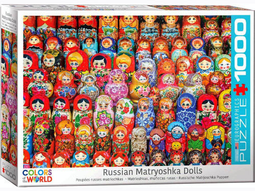 Eurographics Russian Matryoshka Dolls 1000pc Puzzle