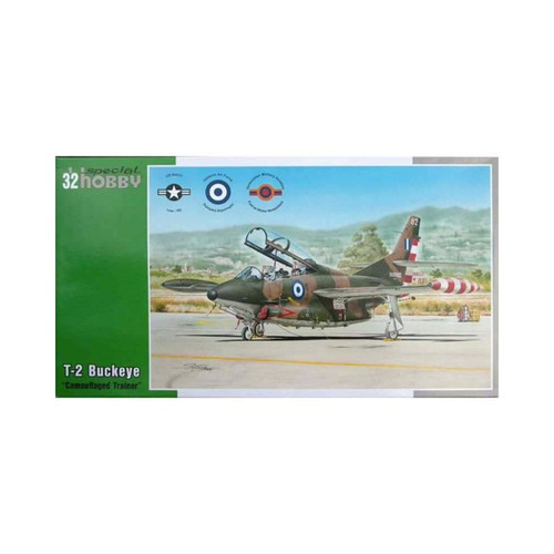 Special Hobby 1:32 North American Rockwell T-2 Buckeye ''Camouflage Trainer'' Plastic Model Kit