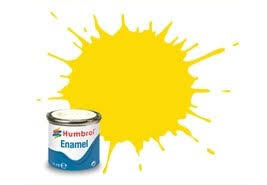 Humbrol Enamel 69 Yellow (G)