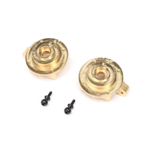 Axial Knuckles, Brass (L/R), SCX24, AX24