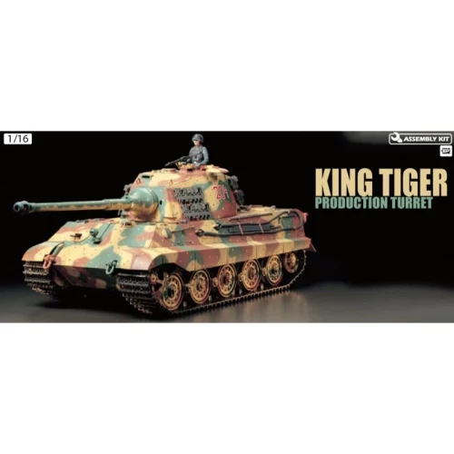 Tamiya 1/16  King Tiger (Production Turret) RC Tank Plastic Model Kit