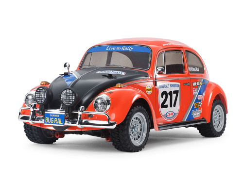 Tamiya 1/10 VW Beetle Rally (MF-01X) RC 4WD High Performance Off-Road Rally Car Kit