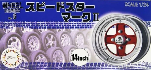 Fujimi 1:24 Speed Star (SSR) Mk-II 14-Inch (Wheel-06) Accessory Kit