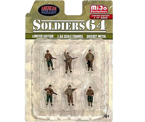 American Diorama 1:64 Soldiers Figure Set